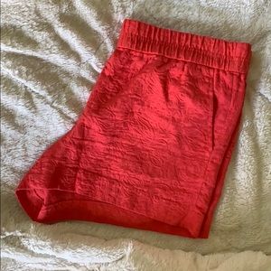 J. Crew Coral Shorts